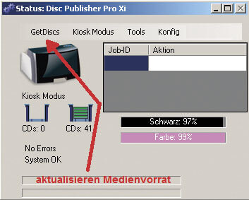 Übersicht Verbrauchsmaterialien