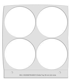 Eddie manual tray