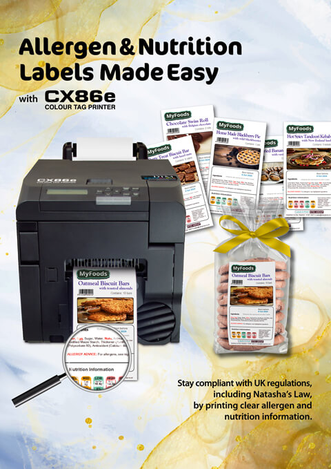 CX86e Colour Tag Printer