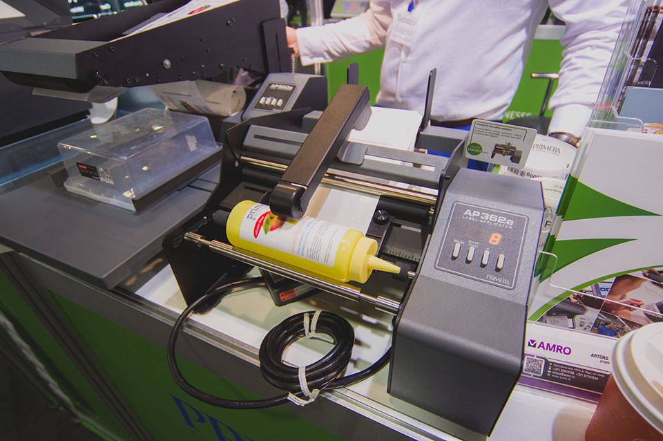 labelling bottles