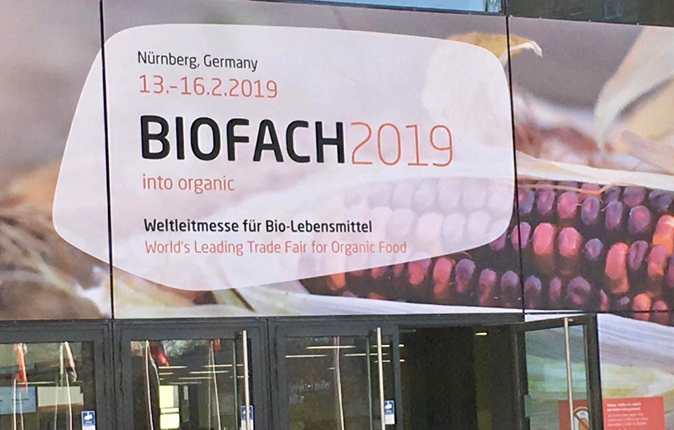 DTM Print stand at Biofach