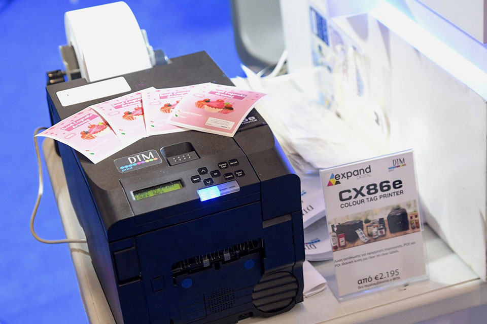 CX86e Tag Printer