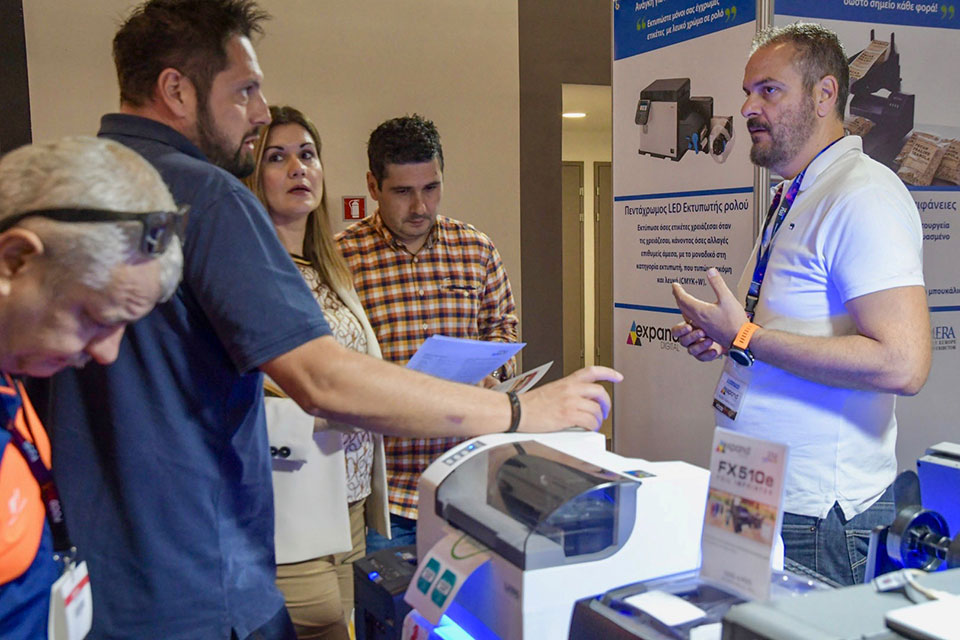 LX610e colour label printer