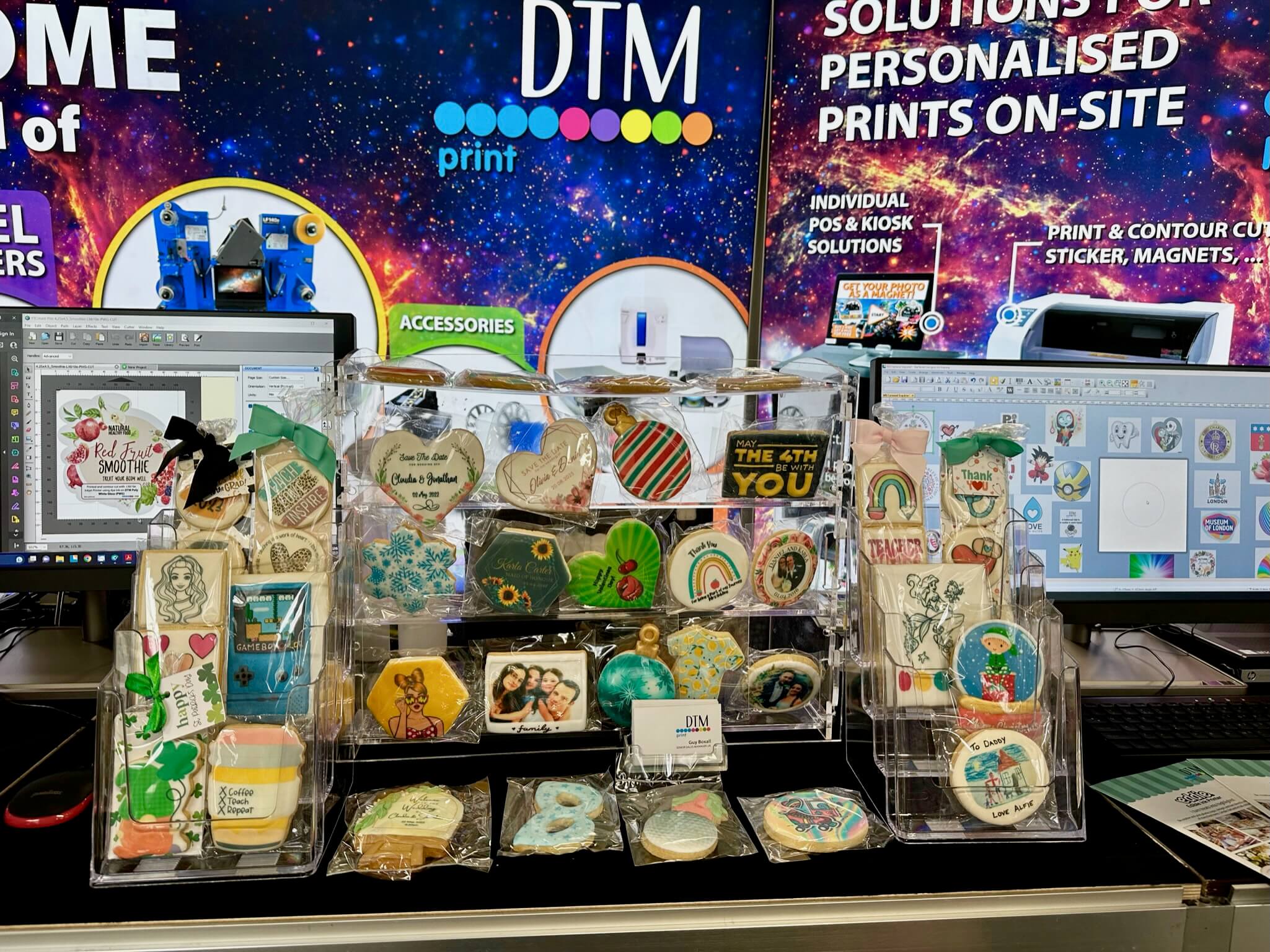 DTM show stand