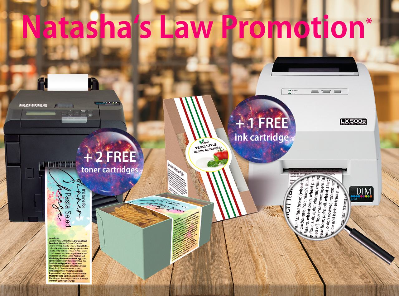 CX86e colour tag printer