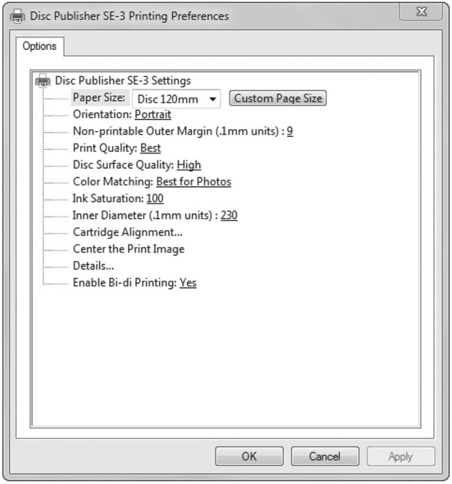 Disc Publisher SE-3