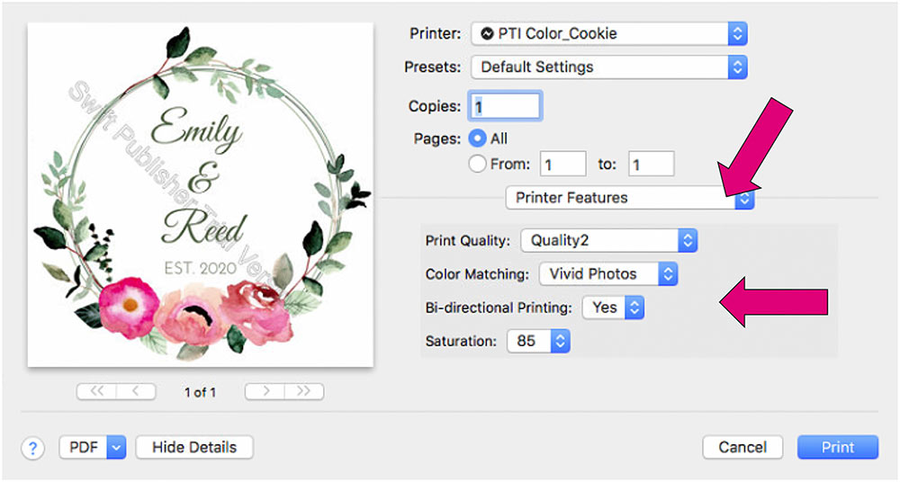 5D Printing from Swift Publisher