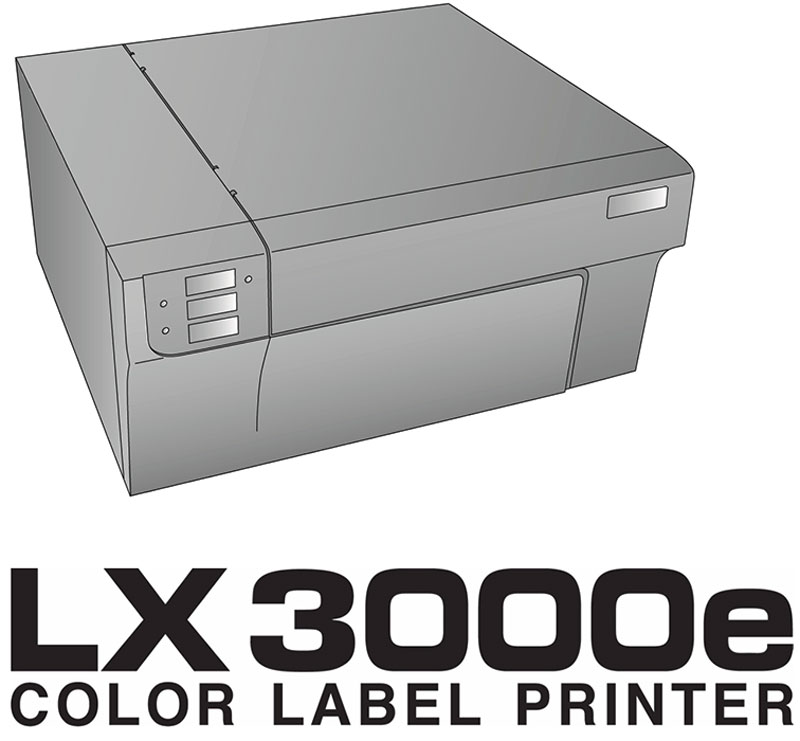 LX3000e Color Label Printer