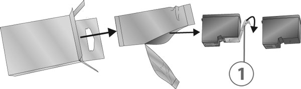 remove cartridge tape