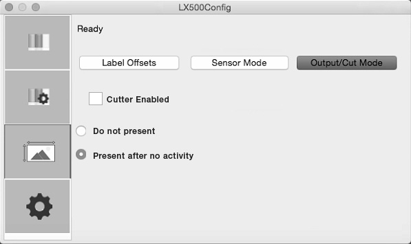 LX500e present options