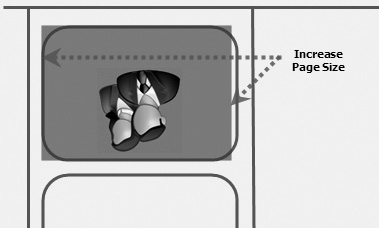 horizontal offset