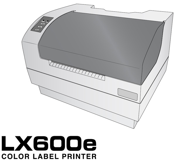 LX600e Color Label Printer