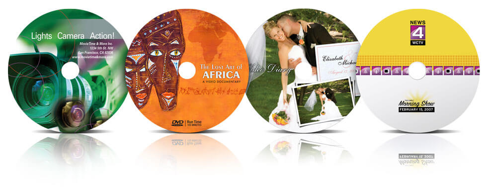 printed video CDs