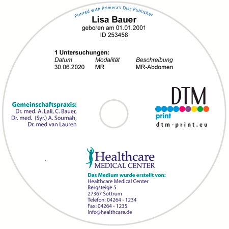 Primera CD Sample