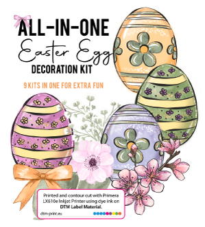 easter label