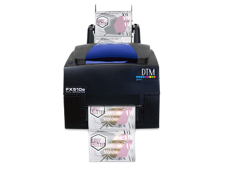 DTM FX510e with winder and body butter label
