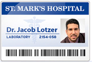 hospital label