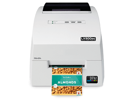 LX500ec Almonds Label
