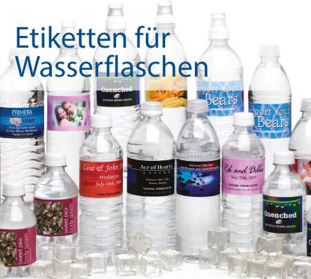 Water Bottle Labels