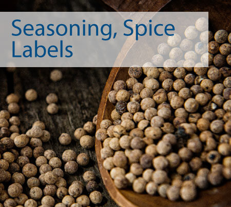 Seasoning Spice Labels