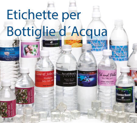 Water Bottle Labels