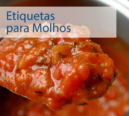 Etiquetas para Molhos