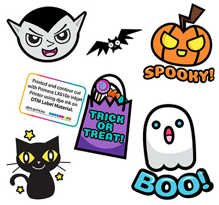 halloween label