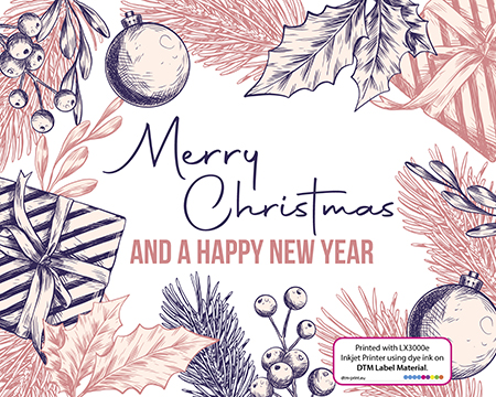 christmas label