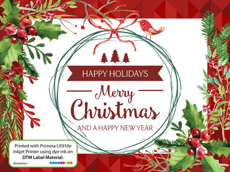 christmas label