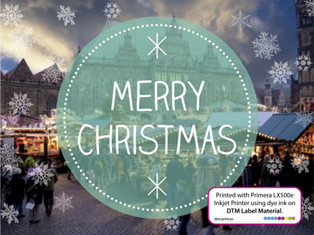 christmas label