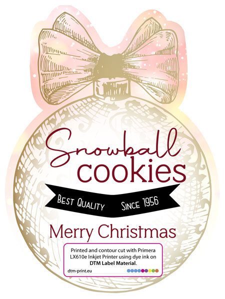 christmas label