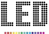 colour LED logo