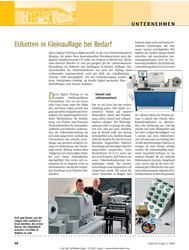 CX1200e Case Study in Etiketten Labels