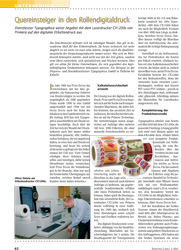 Case Study CX1200e/FX1200e Quereinsteiger in den Rollendigitaldruck
