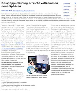 Disc Publisher 4100 Serie in Unternehmen und Trends