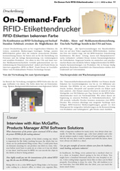 RFID Etikettendrucker