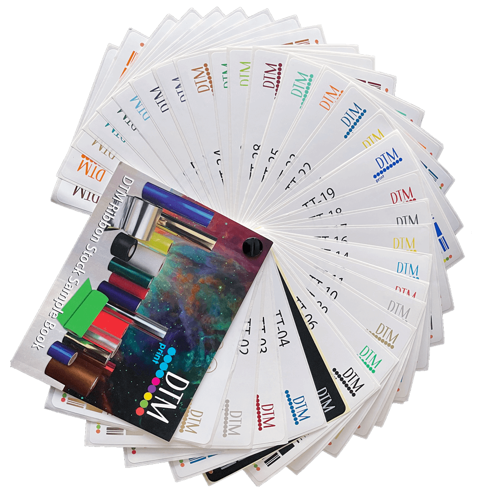 DTM Ribbon Stock Sample Book