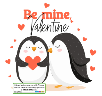 valentine label