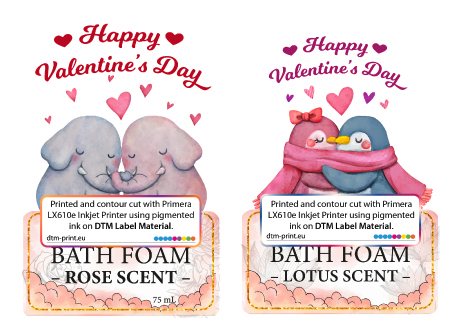 valentine label
