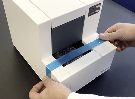 Signature Cassette Printer safe transport packing