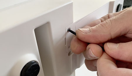 Turn printer off and remove cables from the Catalyst
