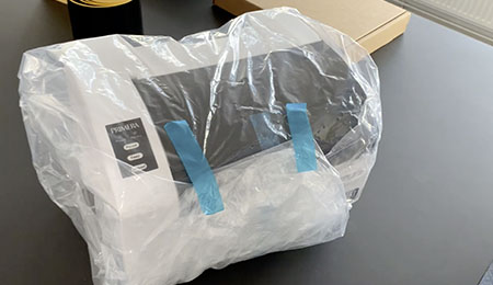 Tape cover and bag the Catalyst