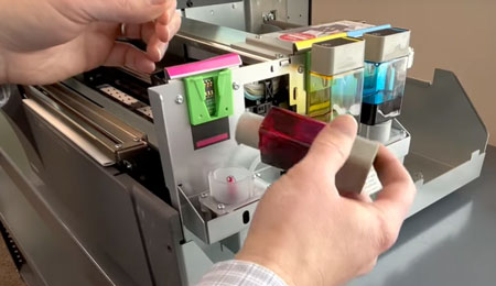Use the original packaging from LX3000e Printer
