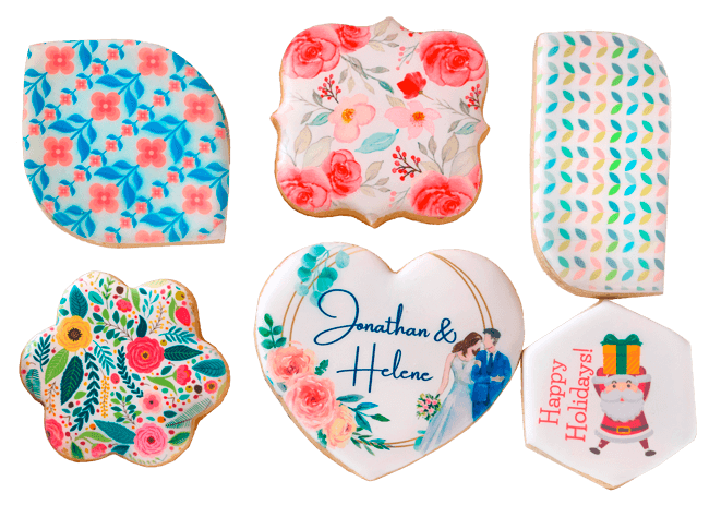 Eddie printed cookie mix